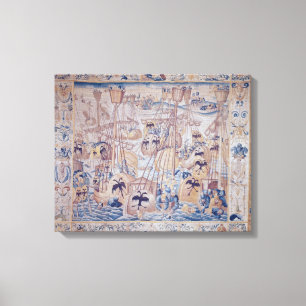 Toile La bataille de Tunis ou Lepanto