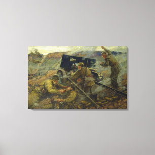 Toile La bataille de Yelnya près de Moscou en 1941