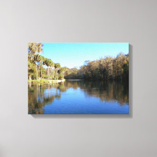 Toile La beauté de la rivière Silver