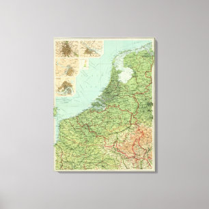 Toile La Belgique et la Hollande