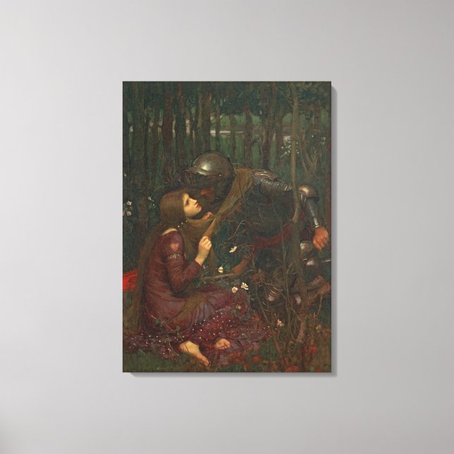 Toile La Belle Dame Sans Merci, 1893 (Recto)