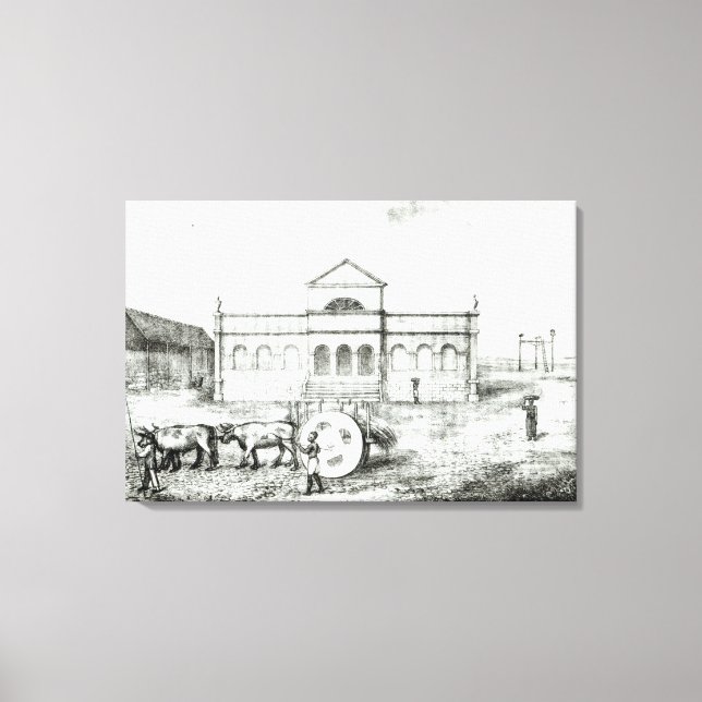 Toile La bourse de Rio, un piège public (Recto)