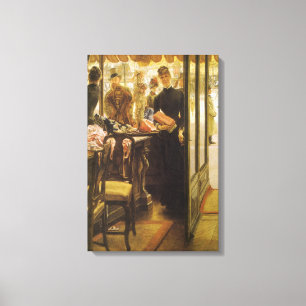 Toile La Boutique de James Tissot, Art Victorien