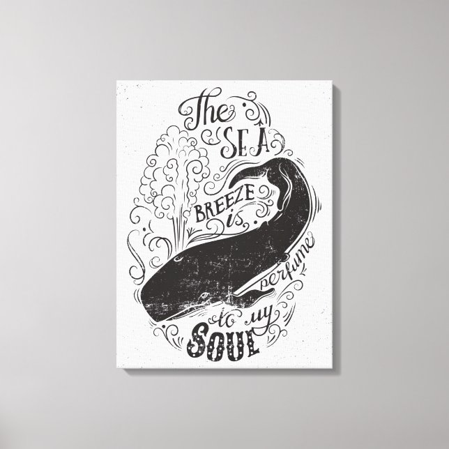 Toile La Brise De Mer Est Un Parfum (Recto)