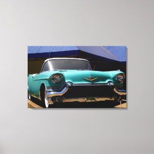Toile La Cadillac décapotable verte d'Elvis Presley à