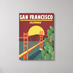 Toile La Californie   San Francisco