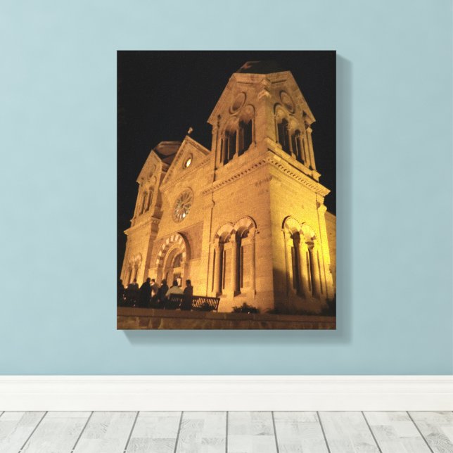 Toile La cathédrale-basilique Saint-François-d'Assise (Insitu (Plancher de Bois))
