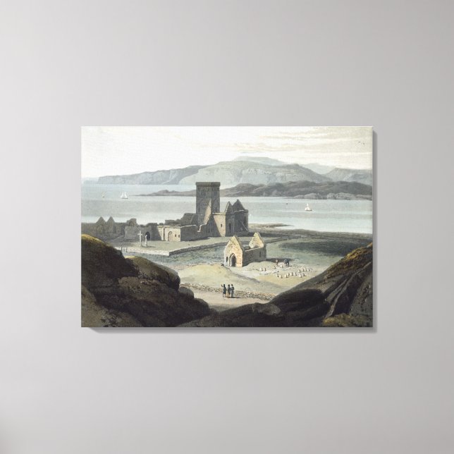 Toile La Cathédrale d'Iona, de 'A Voyage Around Great (Recto)