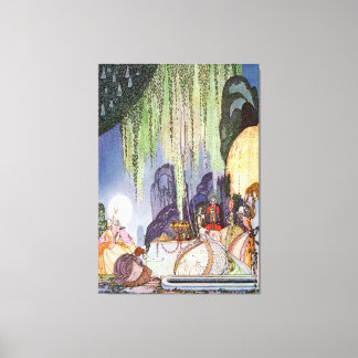 Toile La Cendrillon de Kay Nielsen au bal