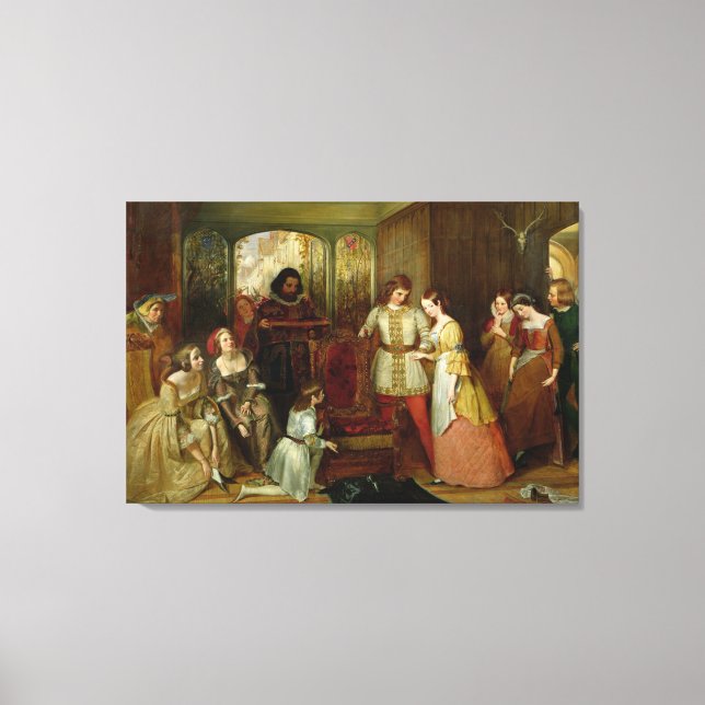 Toile La Cendrillon et le pantoufle (Recto)
