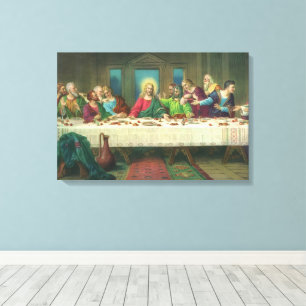 Toile La Cène à l'origine par Léonard de Vinci