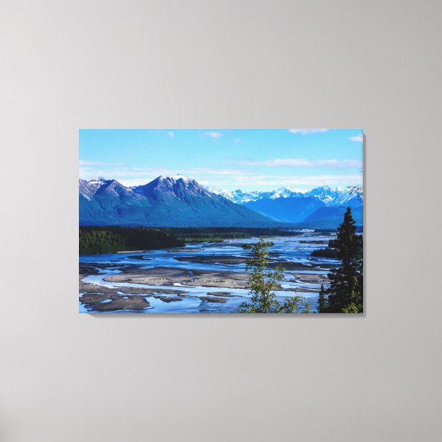 Toile La chaîne de montagnes de Denali (Recto)
