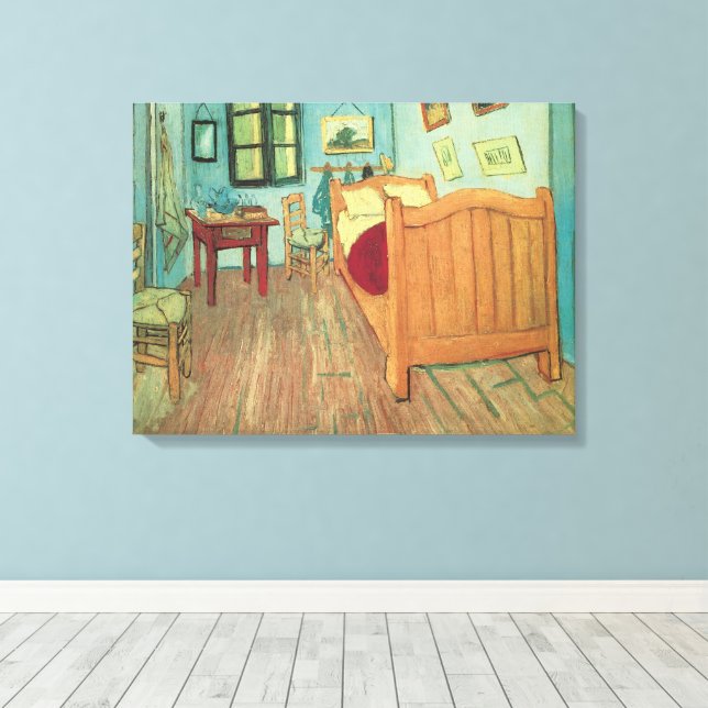 Toile La Chambre de Vincent à Arles (Insitu (Plancher de Bois))