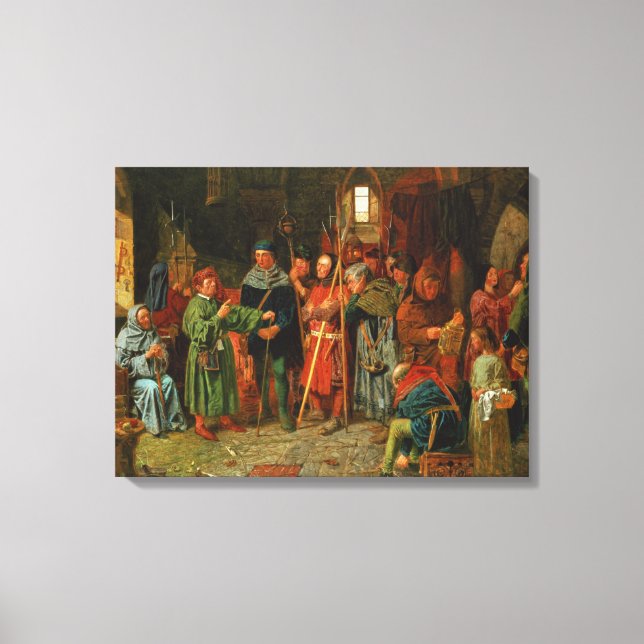 Toile La charge de la canneberge à la montre (Recto)