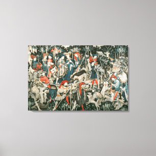 Toile La chasse aux tapisseries du Devonshire