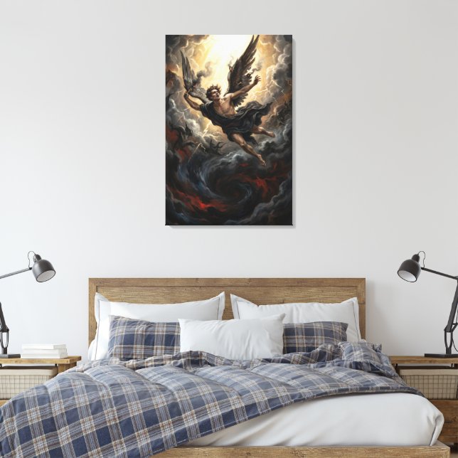 Toile La Chute de Lucifer du Ciel (Insitu(Chambre))