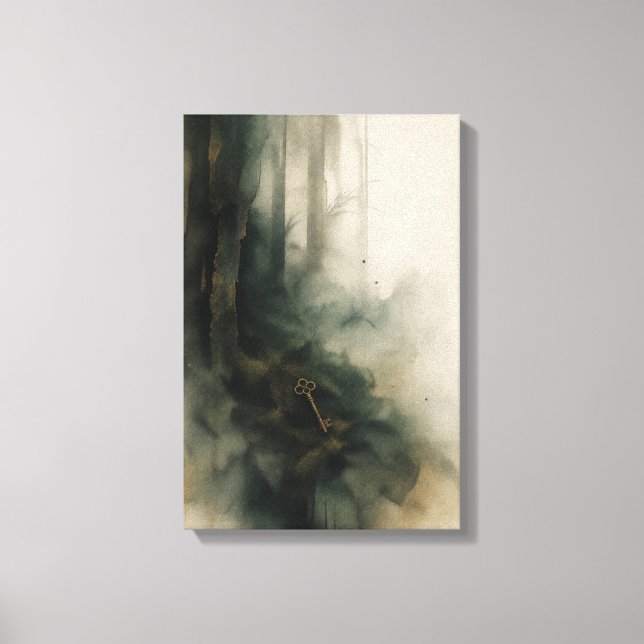 Toile La clé de la forêt — KŌAN (Recto)