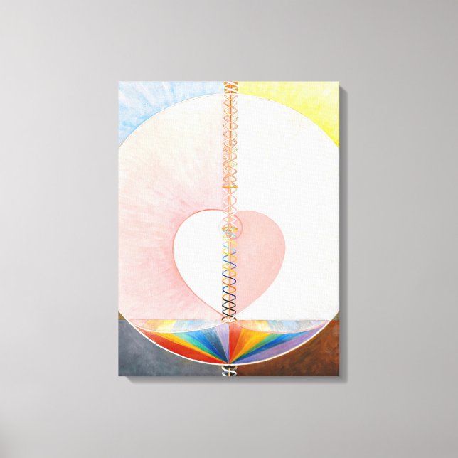 Toile La colombe par Hilma af Klint (Recto)