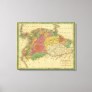 Toile La Colombie, Guyane