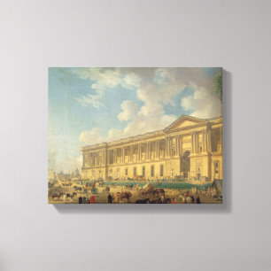 Toile La colonnade du Louvre. c.1770