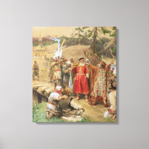 Toile La conquête des nouvelles régions en Russie, 1904