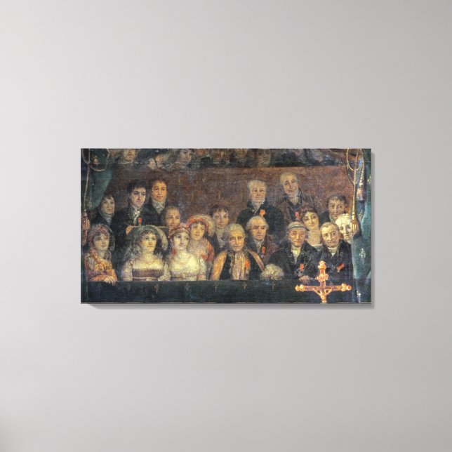 Toile La consécration de l'empereur Napoléon (Recto)