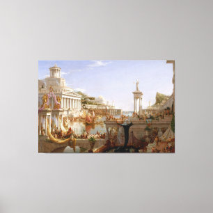 Toile La Consommation de l'Empire par Thomas Cole (1836)