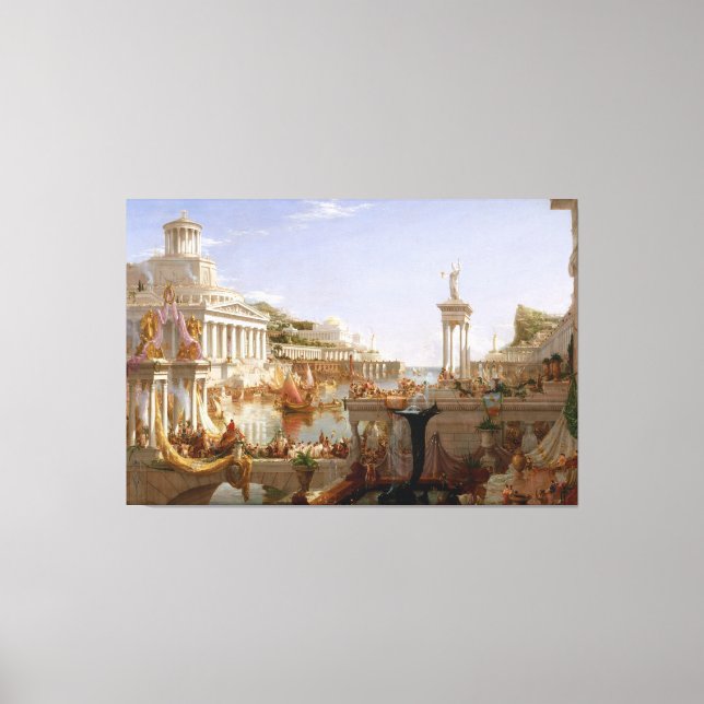 Toile La Consommation de l'Empire par Thomas Cole (1836) (Recto)