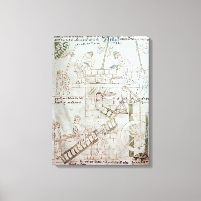 Toile La construction de la tour de Babel (Recto)