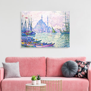 Toile La Corne d'Or, Minarets Paul Signac