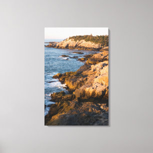 Toile La côte rocheuse de l'Isle au Haut dans le Maine's