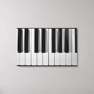 Toile La coutume de clavier de piano a étiré la copie 