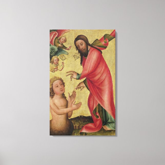 Toile La création d'Adam (Recto)