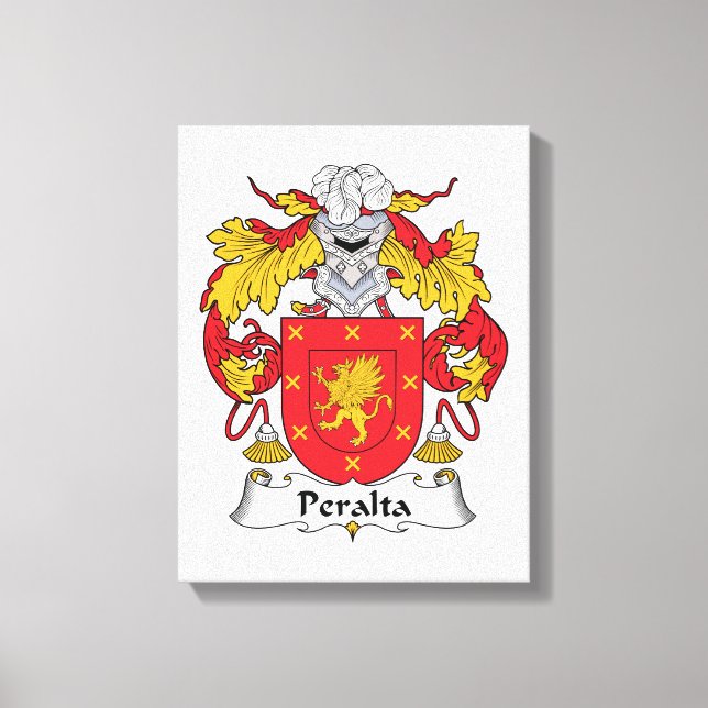 Toile La crête de la famille Peralta (Recto)