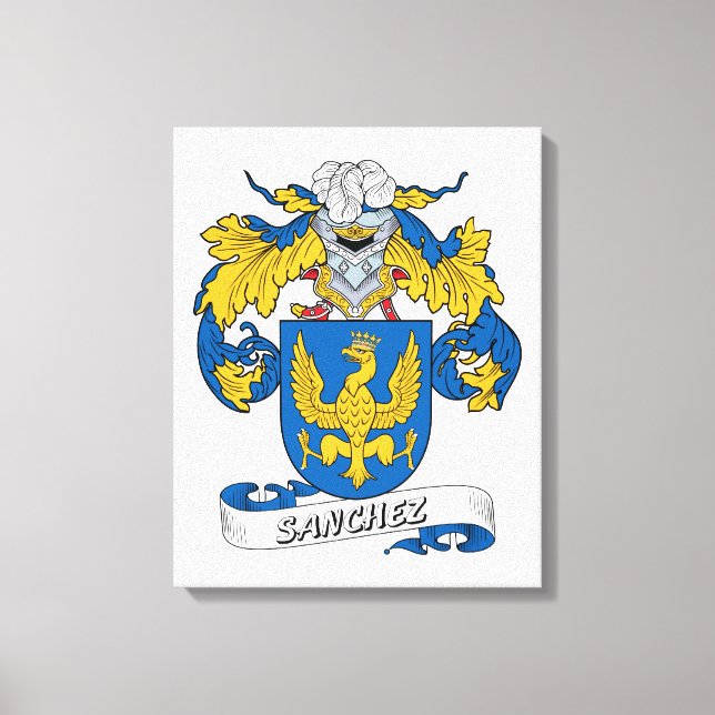 Toile La crête de la famille Sanchez (Recto)