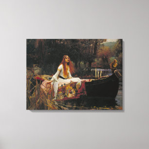 Toile La Dame de Shalott, John William Waterhouse