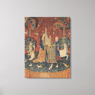 Toile La Dame et la licorne : 'Audition'