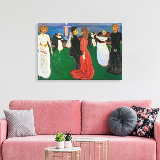 Toile La Danse de la vie | Edvard Munch | (Insitu(Salon))