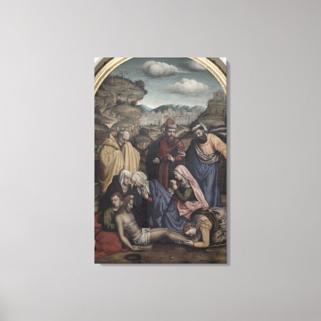 Toile La Déposition (huile sur toile) (Recto)