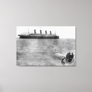 Toile La dernière photo du Titanic