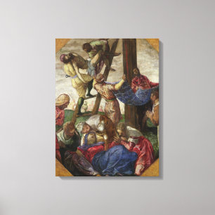 Toile La descente de la croix, c.1560-65