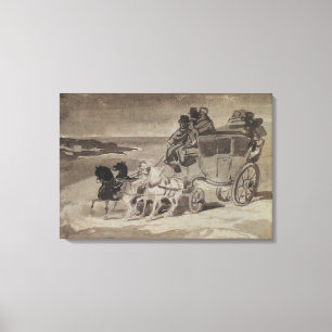 Toile La diligence