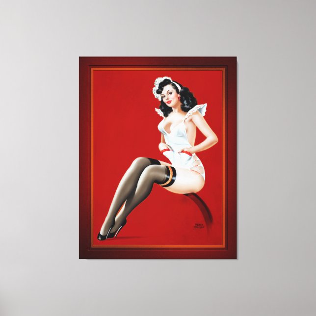 Toile La domestique de Peter Driben (Recto)