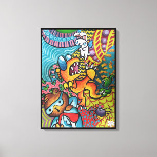 Toile La façon dont vous voyez le monde par Squid Fear C