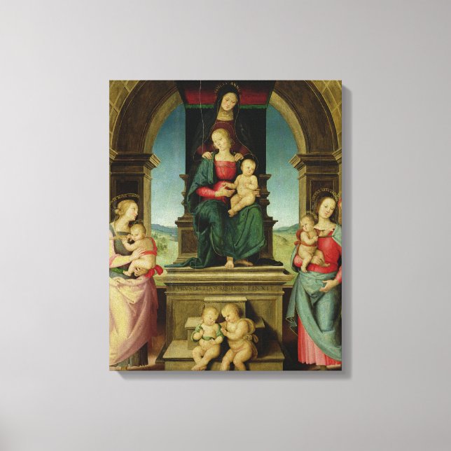 Toile La famille de Sainte-Anne, c.1507 (Recto)