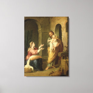 Toile La famille sainte, c.1660-70