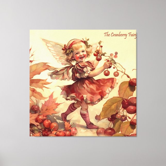 Toile La Fée de la canneberge (Recto)