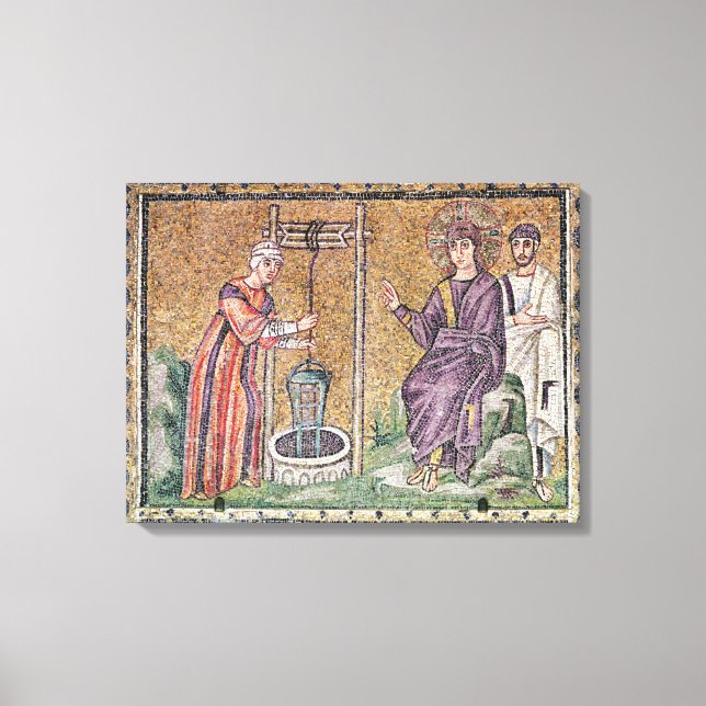 Toile La femme de Samarie au puits (Recto)
