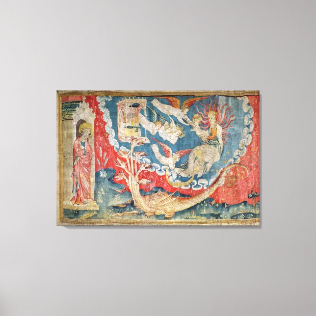 Toile La femme sur le point de donner naissance et le gr (Recto)