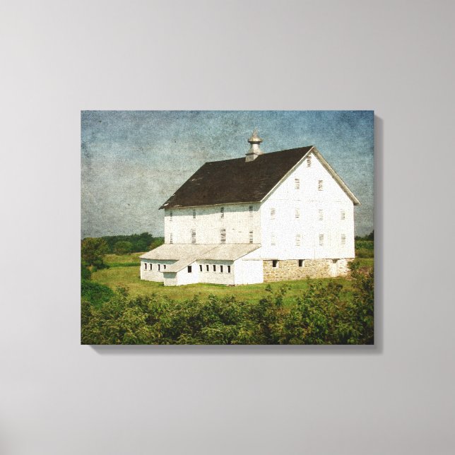 Toile La Ferme Stock De Midway Qui N'Existe Plus (Recto)